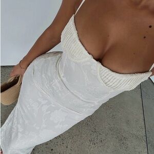 White Fox Boutique Floral Maxi Dress